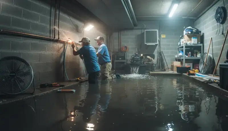 Expert Plumbing Pro - emergency-burst-pipe-repair-for-a-flooded-basement-in-cordera
