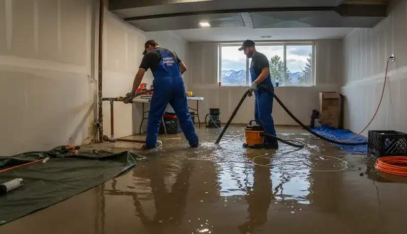 Expert Plumbing Pro - emergency-burst-pipe-repair-for-a-flooded-basement-in-the-cordera-neighborhood
