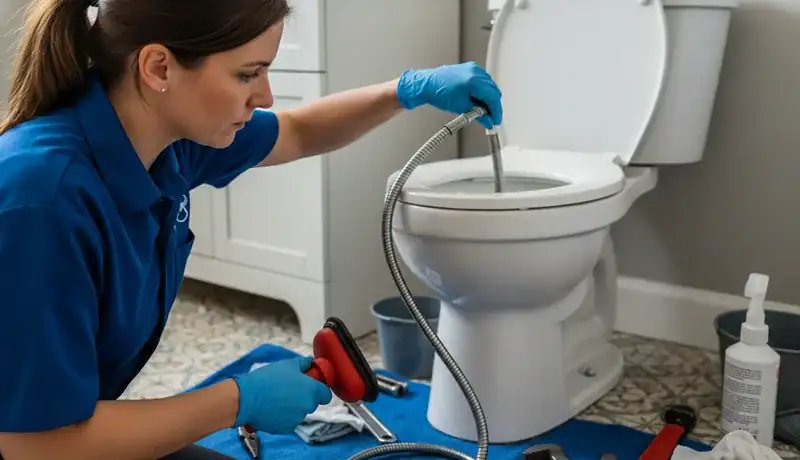Expert Plumbing Pro - clogged-toilet-repair