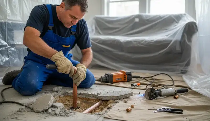 Expert Plumbing Pro - slab-leak-repair